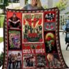 Guns N' Roses Quilt Blanket Quilt Rze1