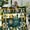 Oakland Athletics Blanket Quilt Rze2