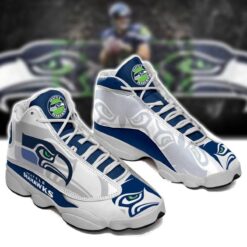 Seattle Seahawks Jordan 13 Shoes D22