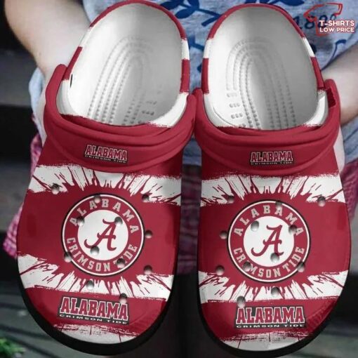 Alabama Crimson Tide Crocs Crocband Shoes