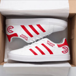 Atlanta Hawks Red Skate Stan Smith New Shoes  H23