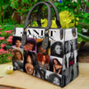 Janet Jackson Leather Bag D22