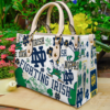 Notre Dame Fighting Irish Leather Bag Rze1