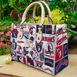 Cleveland Indians Leather Bag HD21