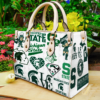 Michigan State Spartans Leather Bag Rze1