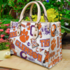 Clemson Tigers a1 Leather Bag Rze1