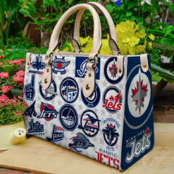 Winnipeg Jets Leather Bag Rze1
