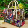 Grateful Dead Leather Bag Rze1