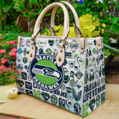 Seattle Seahawks i0 Hand Leather Bag H23