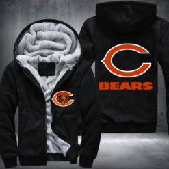 Chicago Bears Lover Fleece Jacket Rze2