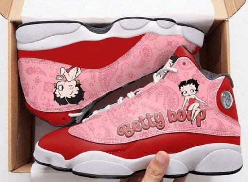 Betty Boop Custom Name Air Jordan 13 Shoes