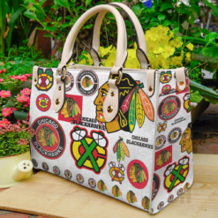 Chicago Blackhawks Leather Bag Rze2