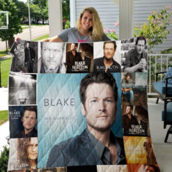 Blake Shelton  lover Blanket Quilt Rze2