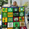 Boston Celtics Lover Quilt  Blanket Quilt D22