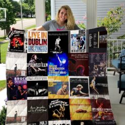 Bruce Springsteen  best Blanket Quilt Rze2