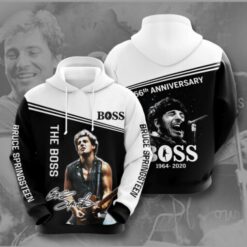 Bruce Springsteen Hoodie Zip Hoodie 3D TH21