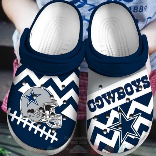 BvnvtEBb NFL Dallas Cowboys Crocband Crocs Clog Shoes