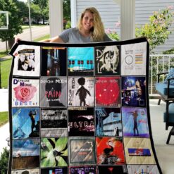 Depeche Mode Blanket Quilt TN