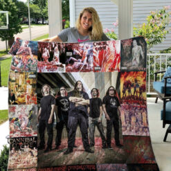 Cannibal Corpse Quilt  Blanket Quilt Rze2