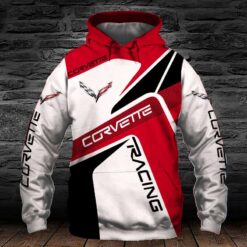 Chevrolet Corvette Hoodie Zip Hoodie 3D Rze1 =