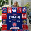 Chicago Cubs Blanket Quilt Rze2