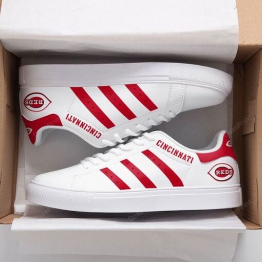 Cincinnati Reds Stan Smith Low Top Shoes