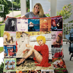 Cyndi Lauper  Blanket Quilt Rze2
