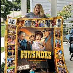 Gunsmoke 1 Blanket Quilt Rze1