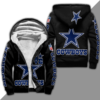 Dallas Cowboys Black Fleece Jacket Rze2