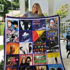 Daryl Hall & John Oates Band Blanket Quilt Rze2