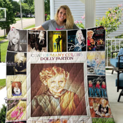 Dolly Parton Quilt  Blanket VH22