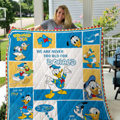 Donald Duck  Blanket Quilt Rze2