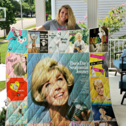 Doris Day  lover Blanket Quilt VH22