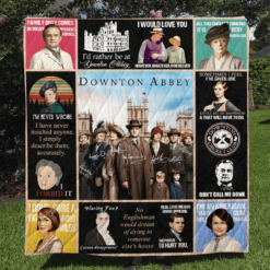 Downton Abbey Quilt  Blanket Quilt VH22