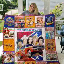 The Dukes of Hazzard Blanket Quilt Rze2