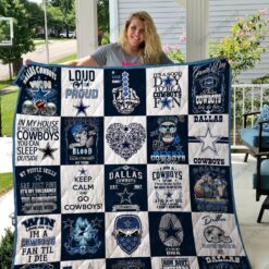 Dallas Cowboys Blanket Quilt Rze1
