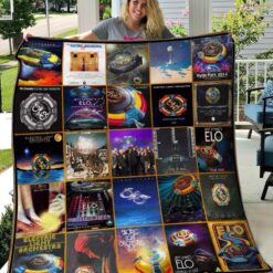 Electric Light Orchestra Quilt Blanket Quilt Rze2