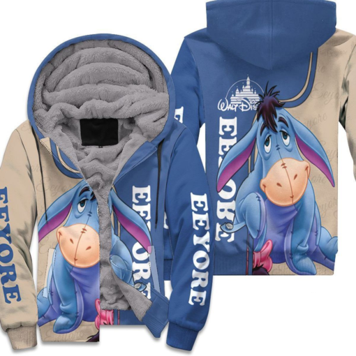 Eeyore Winnie The Pooh Fleece Hoodie