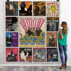 Eric Burdon Quilt Blanket Quilt Rze2