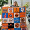 New York Knicks 2g Blanket Quilt Rze1