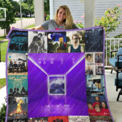 Fall Out Boy Quilt  Blanket Quilt Rze2