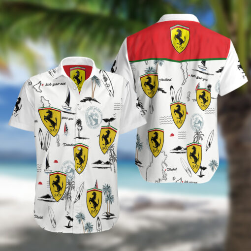 Ferrari F1 Hawaiian Shirt 8597198