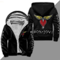 Bon Jovi a0 Fleece Jacket H23