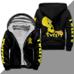 Tweety Bird a0 Fleece Jacket Rze1
