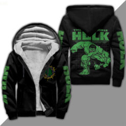 Hulk Marvel Fleece Jacket Rze1