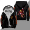 Iron Man Marvel Fleece Jacket Rze1