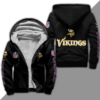 Minnesota Vikings Lover Fleece Jacket TN