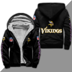Minnesota Vikings Lover Fleece Jacket TN