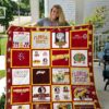 Florida State Seminoles  Quilt Lover Blanket Quilt Rze2