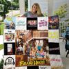 Full House Blanket Quilt Rze2